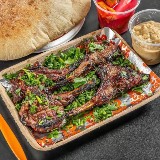 X4 Grilled Lamb Chops - ريش ضاني مشوي 4.
