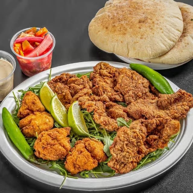 Mix Beef Liver X3 & Beef Brains X3 - طبق كبدة ومخ مكس.