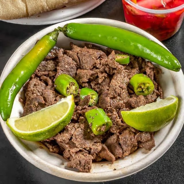 Alexandrian Beef Liver Plate - طبق كبدة اسكندراني.