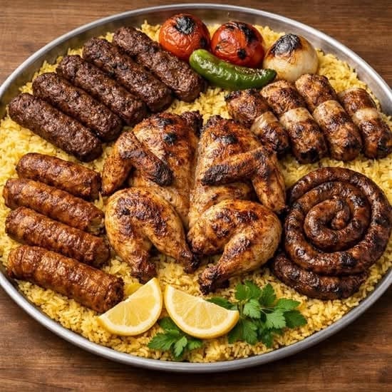 Tasset El-khadda Platter - طاسة الخضة.